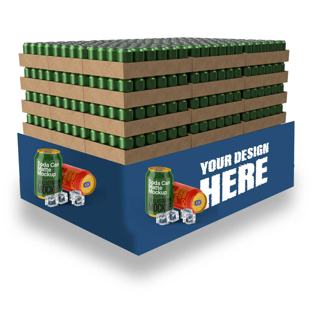 Pallet-Wrap-Soft-Drinks